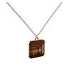 Orange Manhattan Skyline - My Italian Treasure Pendant