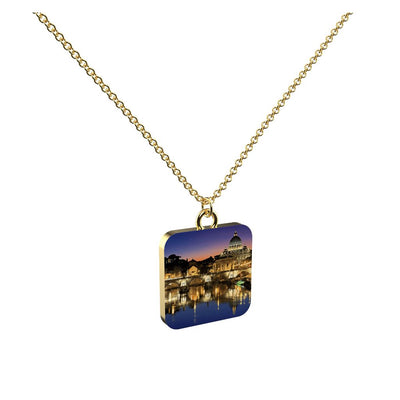 Rome Castel Sant'Angelo - My Italian Treasure Pendant