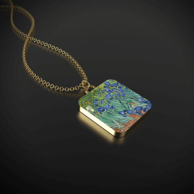 Van Gogh Irises - My Italian Treasure Pendant