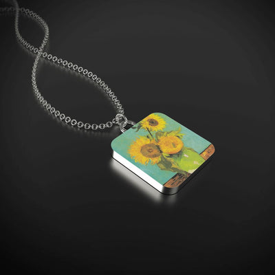 Van Gogh Sunflowers - My Italian Treasure Pendant