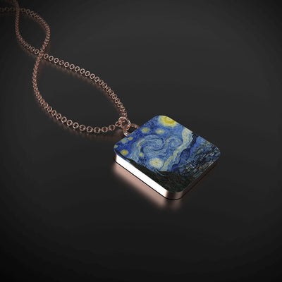 Van Gogh Starry Night - My Italian Treasure Pendant